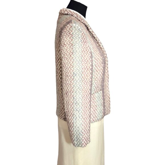 Vintage Coatree Jacket Woven Mohair Blend Union Made in USA Women's Small - Picture 4 of 9